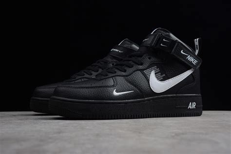 Off White Black Air Force 1 High Top Airforce Military