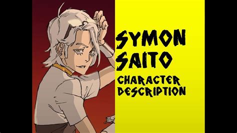 Apple Black Manga Character Profile Symon Youtube