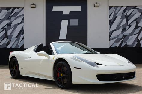 Dual colour black roof and stock red. Used 2014 Ferrari 458 Spider For Sale ($199,900) | Tactical Fleet Stock #TF1771