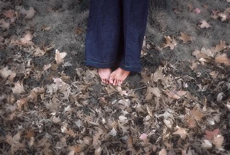 Barefoot In Autumn Photograph By Kellice Swaggerty