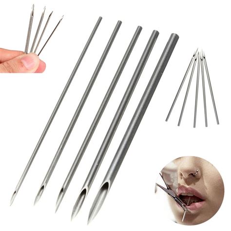 1020pcs Mixed 1214161820g Piercing Needles Sterile Disposable Body