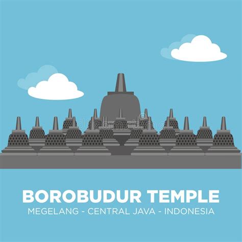 Candi Borobudur Is The World`s Largest Buddhist Temple In Central Java