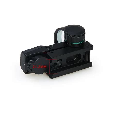 New Style Tactical 1x Magnification 4 Reticle Mini Red Green Dot Scope