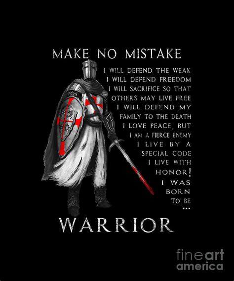 Maybe you would like to learn more about one of these? Knight Templar Warrior - Make No Mistake Digital Art by Anis Bentayeb