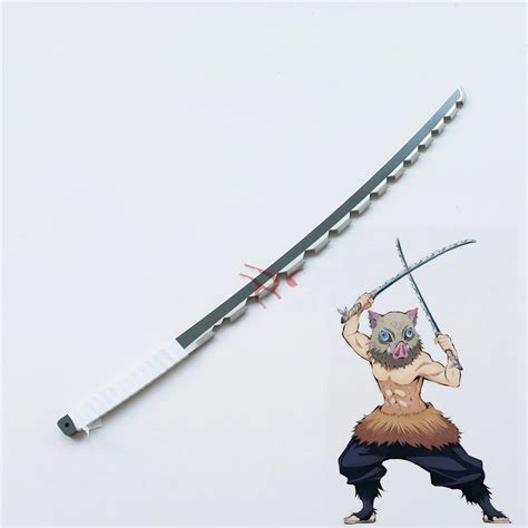 Купить Demon Slayer Kimetsu No Yaiba Hashibira Inosuke меч из ПВХ