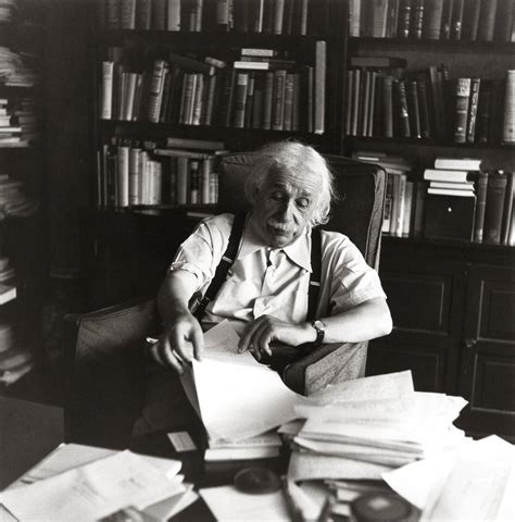 One Of Twelve Portraits Of Albert Einstein Featured In The Folio Albert Einstein At Home