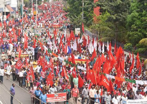 Biggest Strike In World History 250 Million Indian Workers Workers World