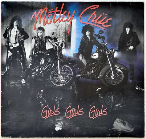 Motley Crue Girls Girls Girls Elektra 960 725 Glam Metal 12 Lp Collectable Heavy Metal On Vinyl