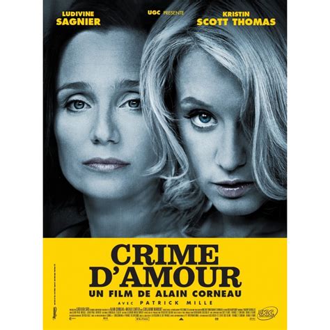 Film Crime D Amour Affiche Neuve And Originale Format 40x60cm