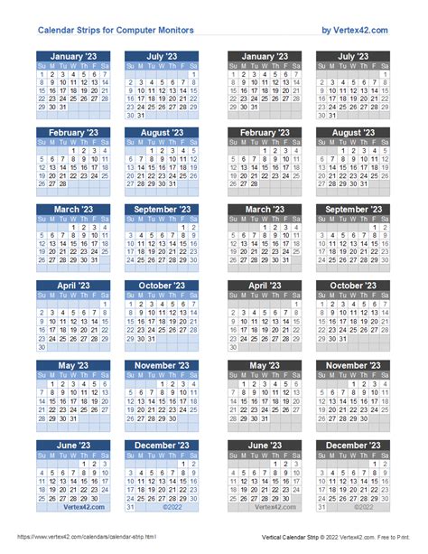 Vertex42 Printable Calendar 2024 Printable Calendar 2024