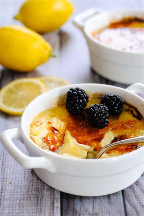 Lemon Creme Brulee Foxes Love Lemons