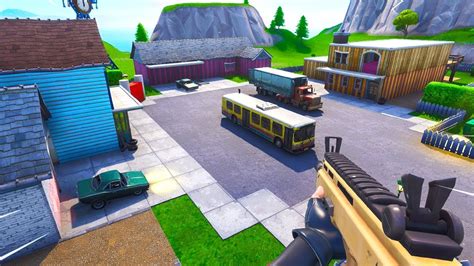 We created the mystery box and the assets <br> hard 500 zombies : The NUKETOWN Map in Fortnite.. - YouTube