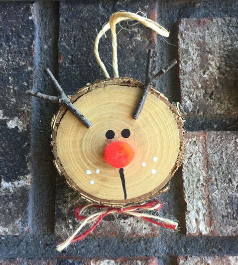 Excited To Share This Item From My Etsy Shop 3 Rustic Wooden Reindeer