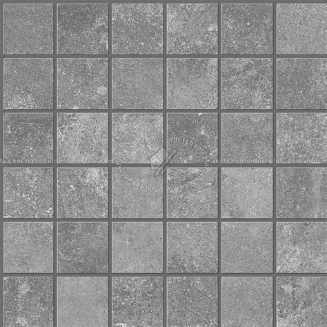 Concrete Mosaico Tiles Pbr Texture Seamless 21882