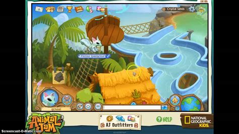 Animal Jam Cheat Guide Crystal Sands Youtube