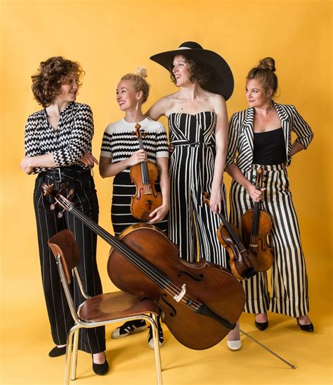 Ragazze Quartet In Podium Heino Salland Centraal