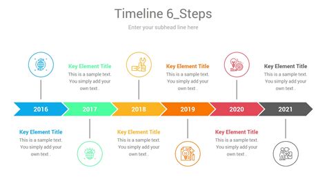 Yearly Timeline Project Infographic Ciloart