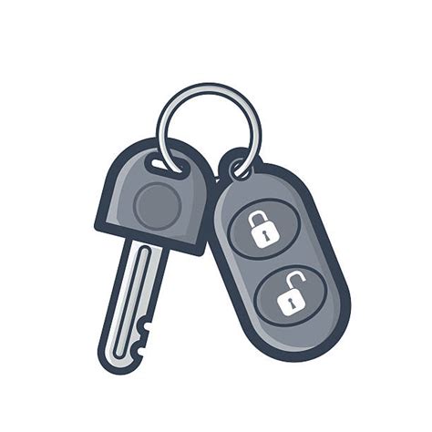 Clip Art Of A Car Keys Illustrations Royalty Free Vector Graphics