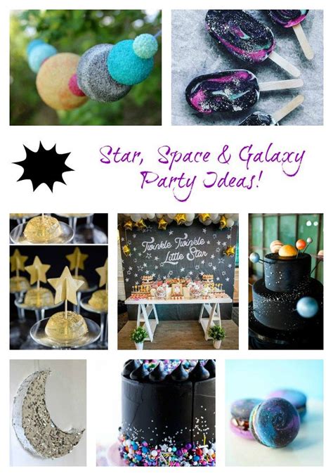 Star Space And Galaxy Party Ideas