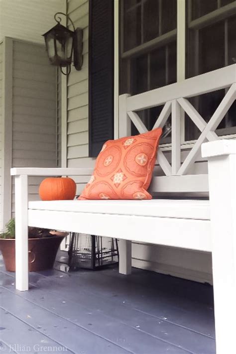 20 Beautiful Diy Large Front Porch Bench Ideas Probathroomidea