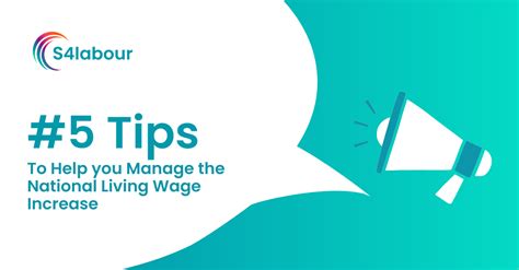 5 Tips To Help You Manage The National Living Wage Increase S4labour