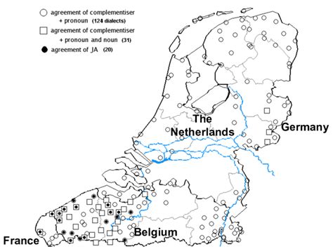 Non Verbal Grammatical Agreement In Dutch Dialects Data Sand