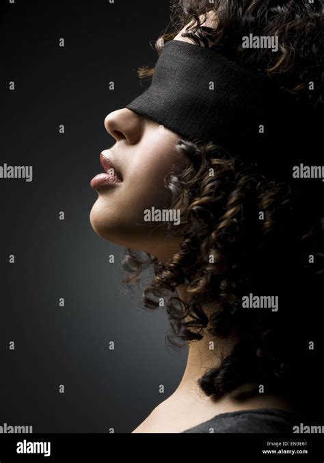 Blindfolded Woman Hi Res Stock Photography And Images Alamy