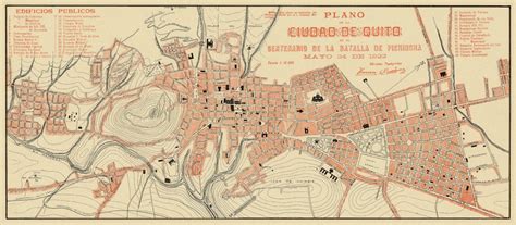 Old Map Of Quito Ciudad De Quito Vintage Map Print On Etsy