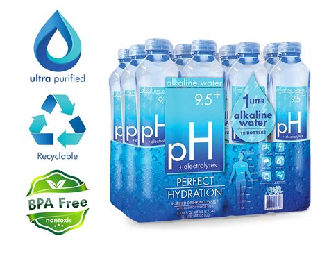 Perfect Hydration Alkaline Electrolyte Enhanced Water 95 Ph Ultra
