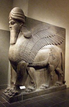 Lamassu Winged Human Headed Bull From The Citadel Of Sargon Ii Dur
