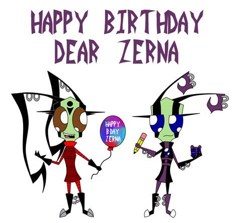 Happy Birthday Dear Zerna 2012 By Darkfairywinx98 On Deviantart