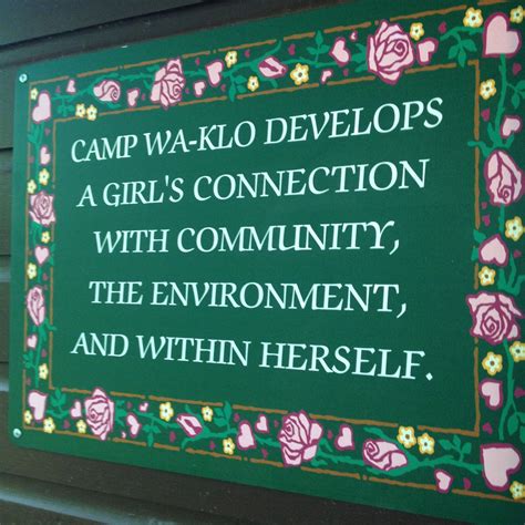 Camp Wa Klos Mission Statement Girl Summer Camp Overnight Summer