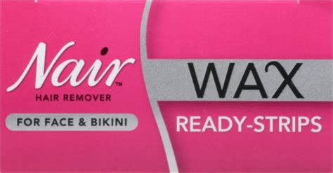 Nair Wax Ready Strips For Face And Bikini 40 Ct King Soopers