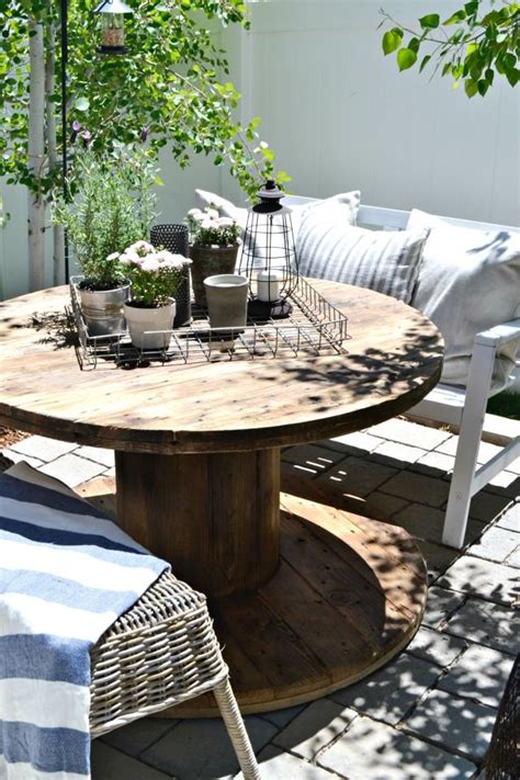 And don't forget the paint effects. Small Patio On A Budget | Small patio spaces, Small patio ...