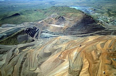 Diamond Mine In The Kimberley Region Of Western Australia Stock Image