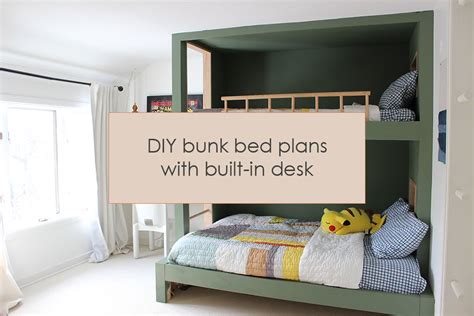 Diy Built In Bunk Beds — Lauren Koster Creative