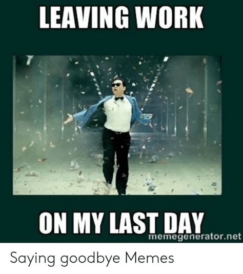 Trending images and videos related to farewell! 25+ Best Memes About Goodbye Coworker Meme | Goodbye ...
