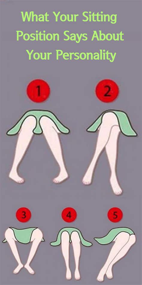 Heres What Your Sitting Position Says About Your Personality Sitting Positions Personality