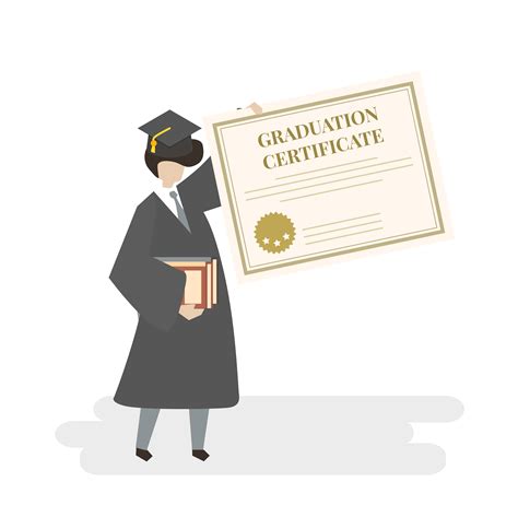Illustration Of Graduation Certificate Download Free Vectors Clipart