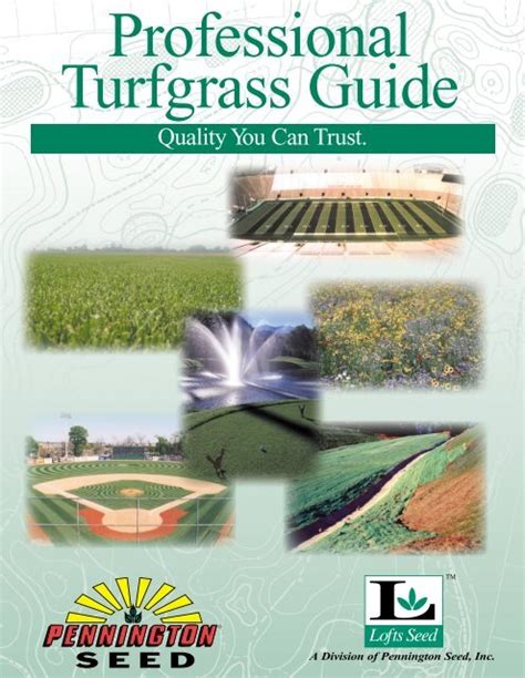 Professional Turfgrass Guide Cooper Seeds
