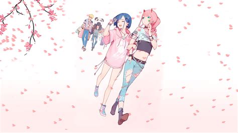Papel De Parede Para Celular Anime Darling In The Franxx Ichigo