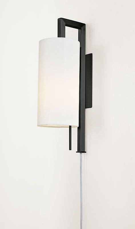 Leslie Wall Sconce Plug In Modern Wall Sconces Modern Lighting