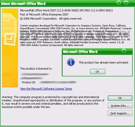 Microsoft Office Enterprise 2007 Sp2 Integrated ~ Dytoshare Free