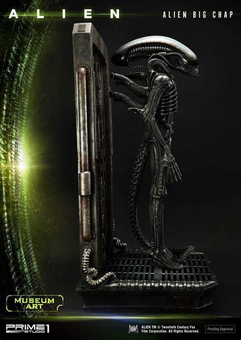 Alien Big Chap “museum Art” 3d Wall Art Alien Time To Collect