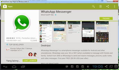 Play store download for pc windows 10 the huge number of applications that can be found on google play store has become so useful, important and attractive that now the limitations that people had to download android applications are a thing of the past, since having a computer or a laptop is just. Download & Install Aplikasi WhatsApp di Komputer Windows 7 ...