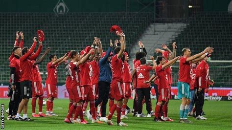 Bayern Munich Win Eighth Successive Bundesliga Title After Beating