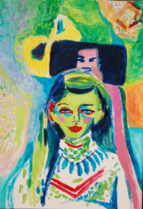 20th Century Expressionism Obraz Franzi Kirchner Ekspresjonizm