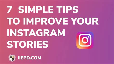 7 Simple Tips To Improve Your Instagram Stories In 2020 Quick Tricks