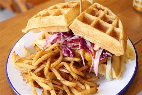 Waffle Burgers Lipstick Alley