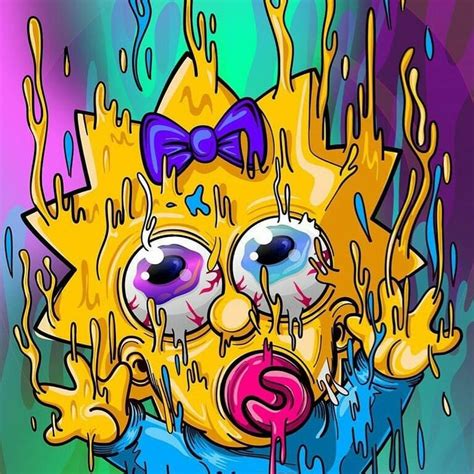 Search free psychedelic wallpapers on zedge and personalize your phone to suit you. No photo description available. | Simpsons art, Simpsons ...
